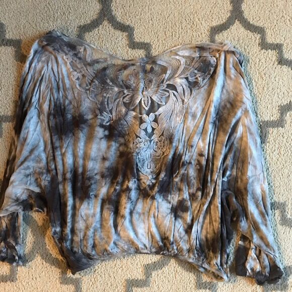 Off the shoulder tie dye top - Picture 2 of 2